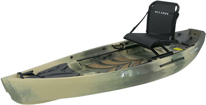 2022 NuCanoe Frontier 10 (F10) Fishing Kayak (Closeout)