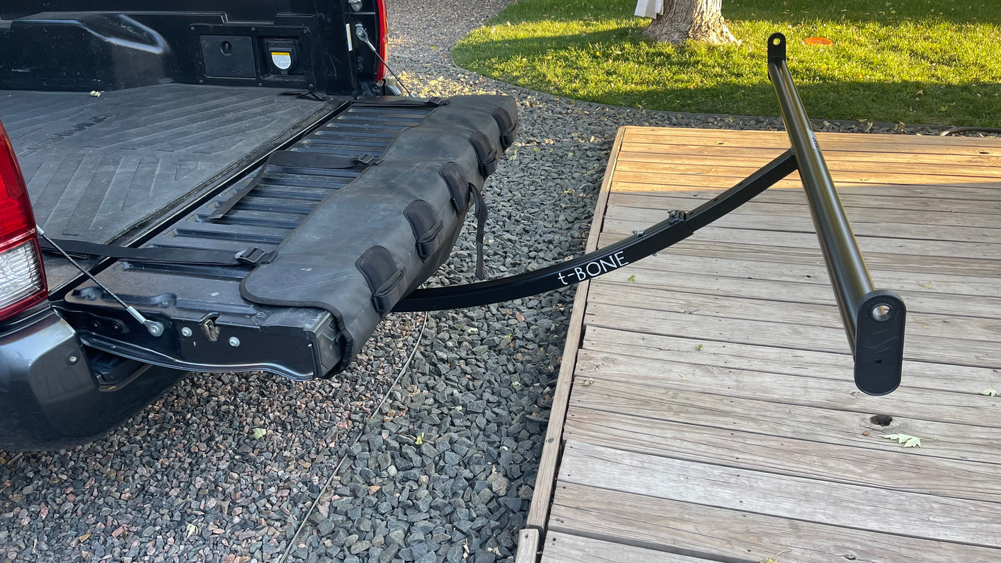 Boonedox T-Bone Bed Extender - Hitch Extender for Trucks and Kayaks