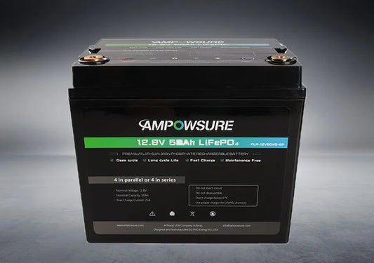 Ampowsure - 12V50AH Lithium Battery (LiFeP04)