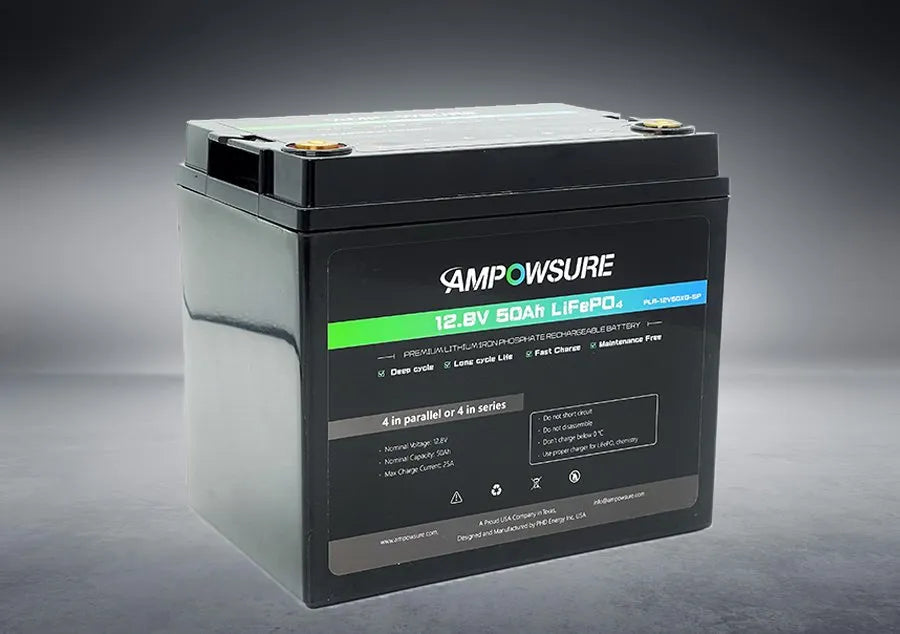 Ampowsure - 12V50AH Lithium Battery (LiFeP04)
