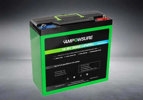 Ampowsure - 12V30AH Lithium Battery (LiFeP04)